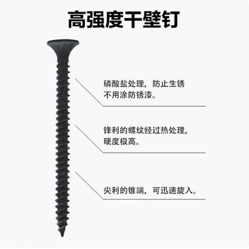 M1 M1.2 M1.4 M1.5 M1.6 M1.7 M1.8 M2 M2.3 M2.6 M3 M3.5 M4 Black Cross Flat Head Sheet Metal Screws Drill Wood Self-tapping Screws
M1 M1.2 M1.4 M1.5 M1.6 M1.7 M1.8 M2 M2.3 M2.6 M3 M3.5 M4 Black Cross Flat Head Sheet Metal Screws Drill Wood Self-tapping Screws