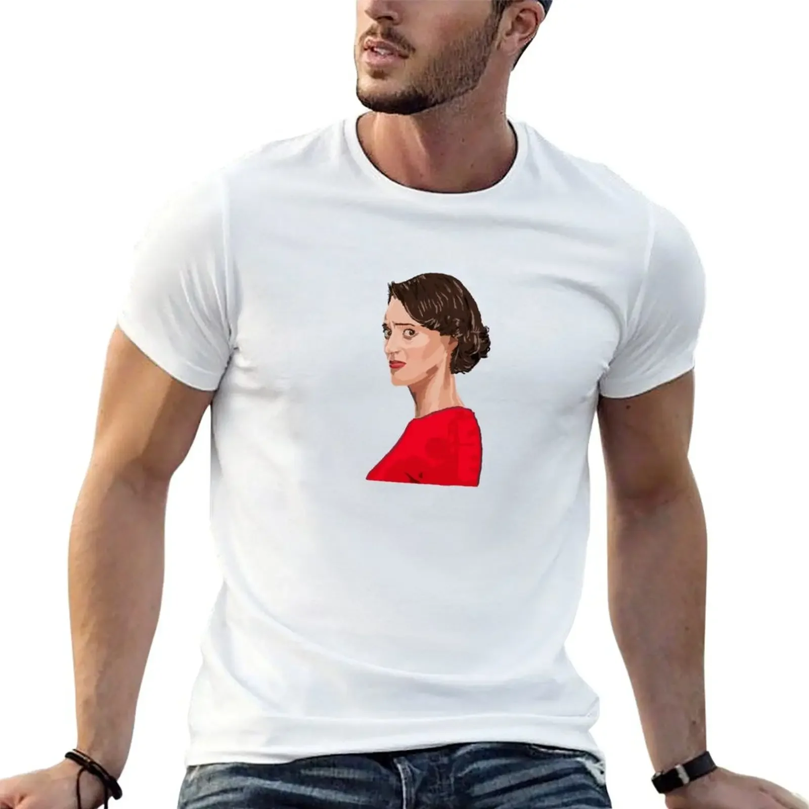 Fleabag BBC Digital Art Drawing Fanart T-Shirt cute clothes oversizeds graphic t shirt vintage heavyweights t shirt for men
Fleabag BBC Digital Art Drawing Fanart T-Shirt cute clothes oversizeds graphic t shirt vintage heavyweights t shirt for men