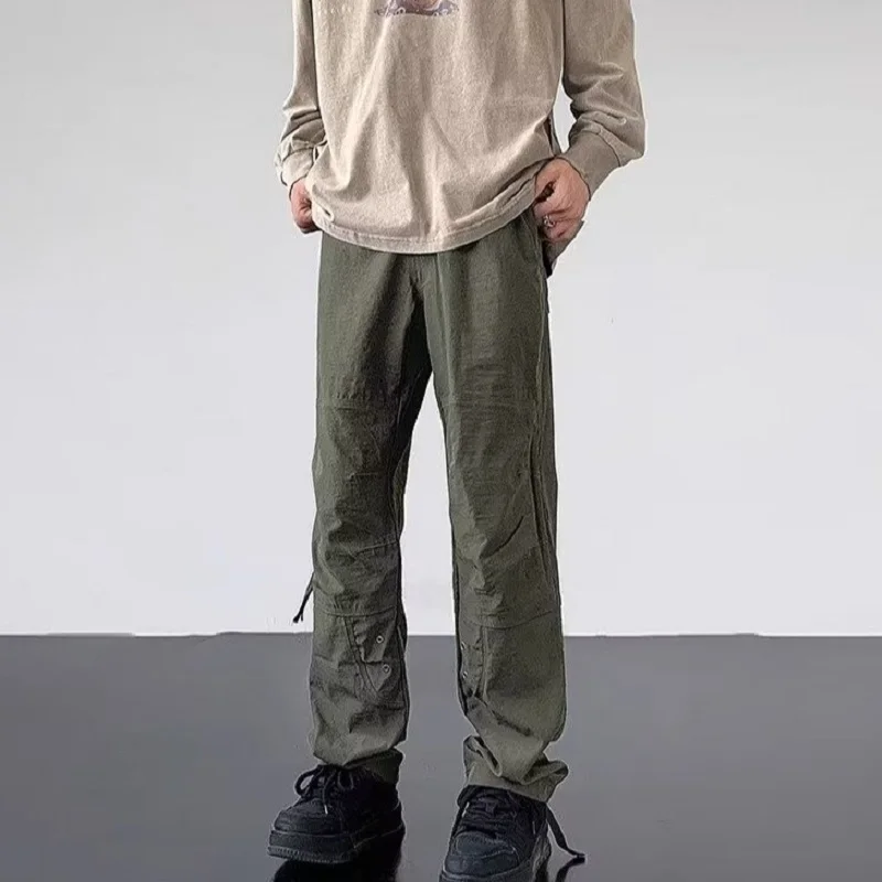 Fresh Casual American Army Green Overalls Men's Summer Waterproof Functional Assault Pants Side Zipper Professional Hiking Pants
Fresh Casual American Army Green Overalls Men's Summer Waterproof Functional Assault Pants Side Zipper Professional Hiking Pants