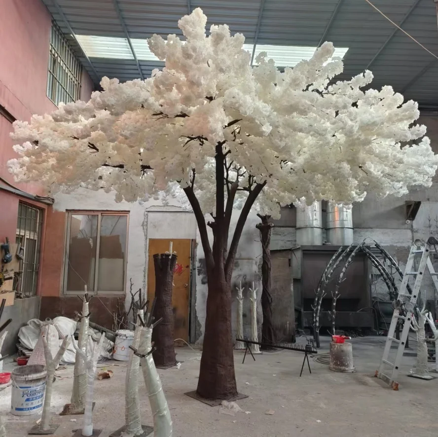 Artificial Cherry Blossom Tree Fake White Cherry Blossom Tree Faux Cherry Blossom Tree for Indoor Outdoor Wedding Decoration
Artificial Cherry Blossom Tree Fake White Cherry Blossom Tree Faux Cherry Blossom Tree for Indoor Outdoor Wedding Decoration