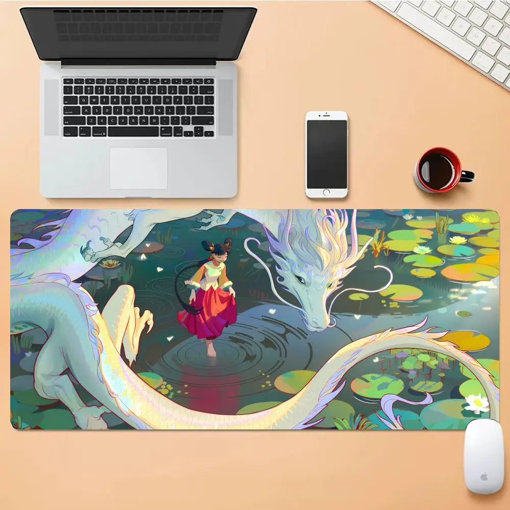 White Dragon Mouse Pad Desk Mouse Pad Cute HD Desk Pad Extended Gaming Keyboard Mats Large XXL Gamer Mousepad 90x40
White Dragon Mouse Pad Desk Mouse Pad Cute HD Desk Pad Extended Gaming Keyboard Mats Large XXL Gamer Mousepad 90x40
