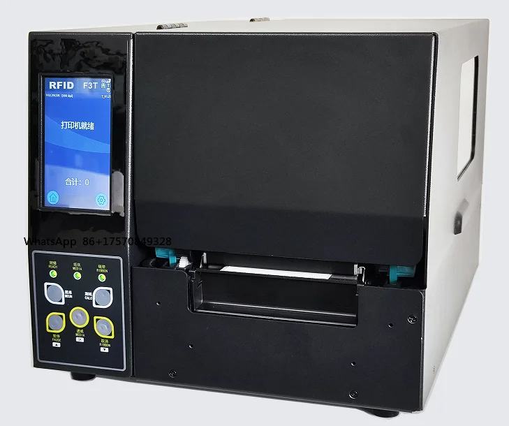 F2T 203 DPI Light Industrial RFID Barcode Printer-Direct Thermal Thermal Transfer USB Interface 108MM Paper Width 4000mm Max
F2T 203 DPI Light Industrial RFID Barcode Printer-Direct Thermal Thermal Transfer USB Interface 108MM Paper Width 4000mm Max