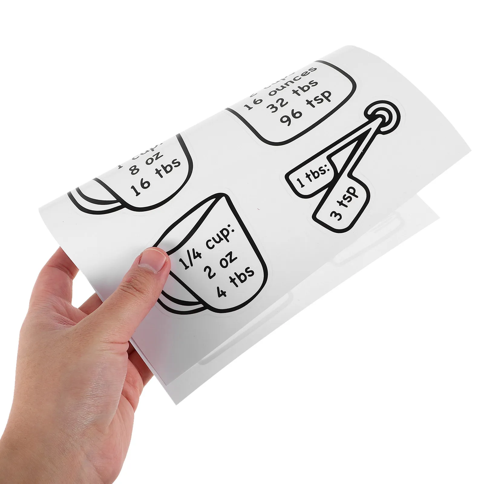 2Pcs Kitchen Conversion Chart Sticker Clear Measurement Guide Cooking Baking Ounces Cups Grams Milliliters Accurate Ingredient
2Pcs Kitchen Conversion Chart Sticker Clear Measurement Guide Cooking Baking Ounces Cups Grams Milliliters Accurate Ingredient