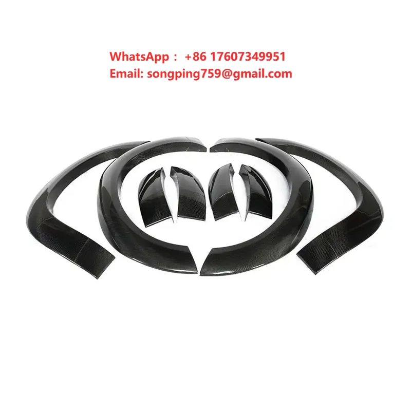 Carbon Fiber Wheel Eyebrow Arch Trim Lips Fender Flares for Dodge Challenger 2010 2011 2012 2013 2014 2015 2016 2017 2018 2019
Carbon Fiber Wheel Eyebrow Arch Trim Lips Fender Flares for Dodge Challenger 2010 2011 2012 2013 2014 2015 2016 2017 2018 2019