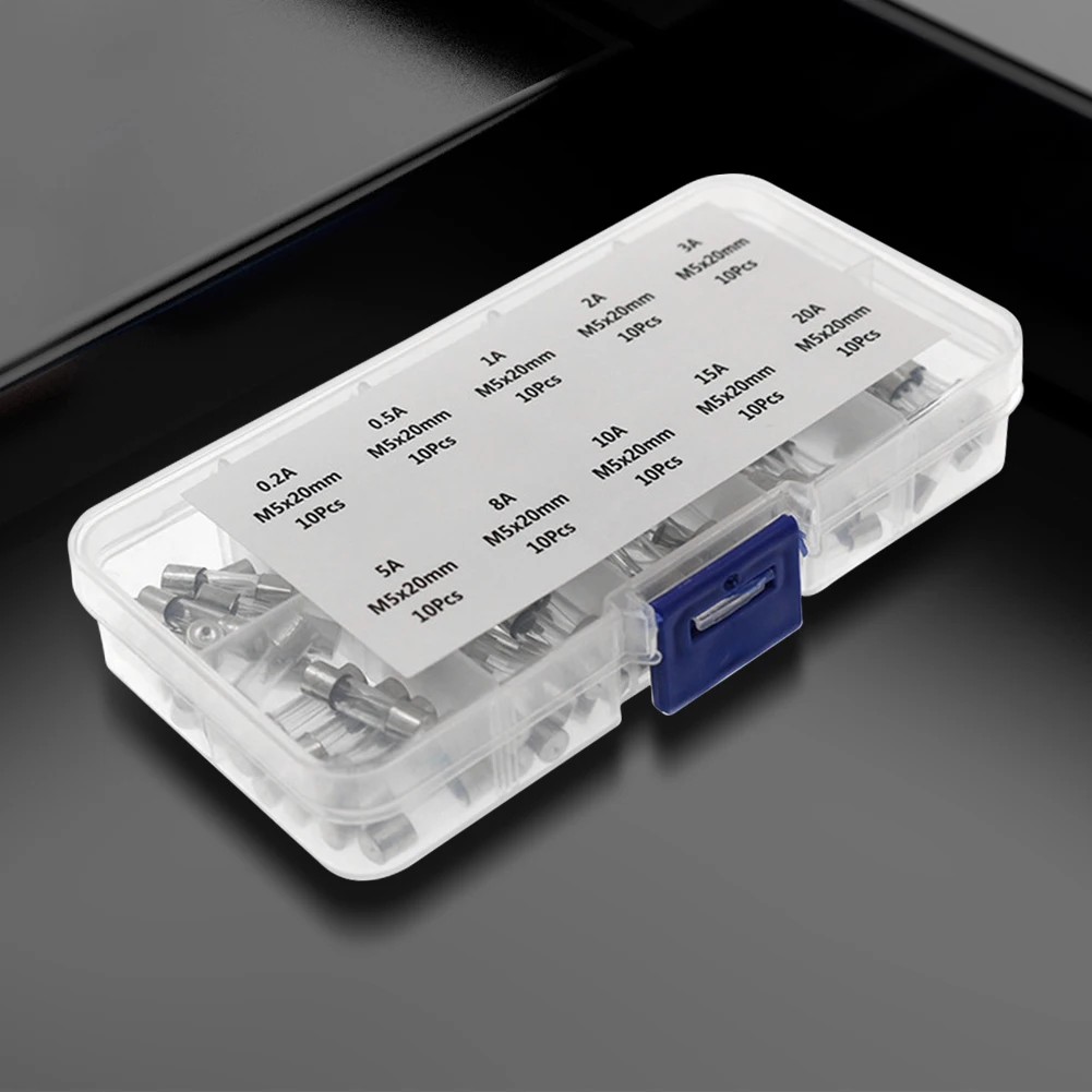 100 шт. быстродействующий предохранитель для стеклянной трубки 5*20 мм Быстродействующий предохранитель для стеклянной трубки 250 В Упаковка быстродействующего стеклянного предохранителя в прозрачной пластиковой коробке
100 шт. быстродействующий предохранитель для стеклянной трубки 5*20 мм Быстродействующий предохранитель для стеклянной трубки 250 В Упаковка быстродействующего стеклянного предохранителя в прозрачной пластиковой коробке