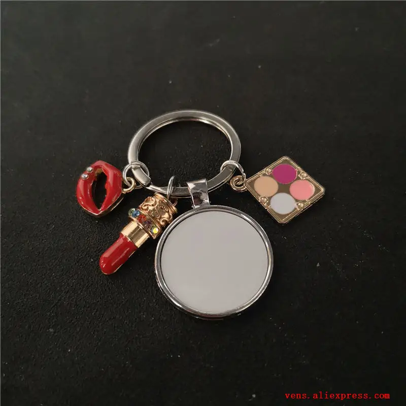 sublimation blank Lipstick mom keychains key ring heat transfer printing blank diy materials 20pcs/lot
sublimation blank Lipstick mom keychains key ring heat transfer printing blank diy materials 20pcs/lot
