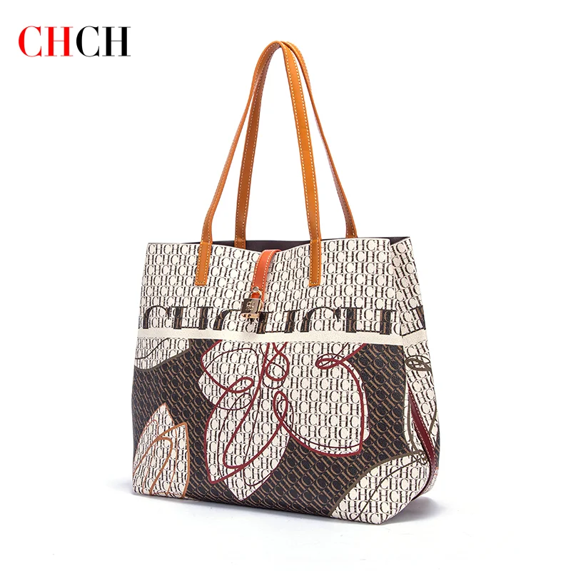 CHCH Women's Tote Bag 2025 Brand Printed Large Capacity Handbag Mom Shoulder Bag Shopping Bag
CHCH Women's Tote Bag 2025 Brand Printed Large Capacity Handbag Mom Shoulder Bag Shopping Bag