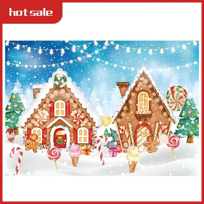 210X150cm Christmas Gingerbread Gingerbread House Candy House Photography Backdrops Birthday Party Decoration,C Easy To Use
210X150cm Christmas Gingerbread Gingerbread House Candy House Photography Backdrops Birthday Party Decoration,C Easy To Use