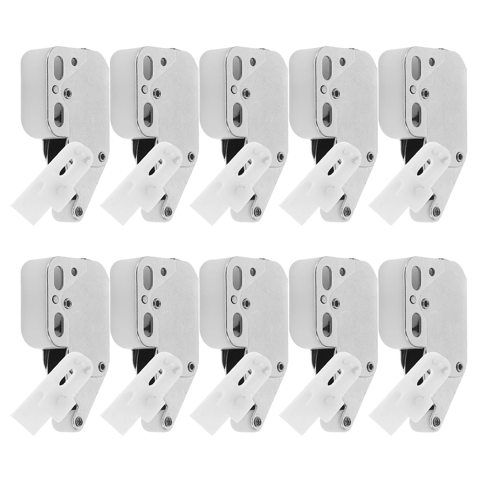 10Pcs Cabinet Door Push Latch Spring Loaded Tip Catch for Internal Doors Wardrobe Cupboards Camping Gear Reliable Closure
10Pcs Cabinet Door Push Latch Spring Loaded Tip Catch for Internal Doors Wardrobe Cupboards Camping Gear Reliable Closure
