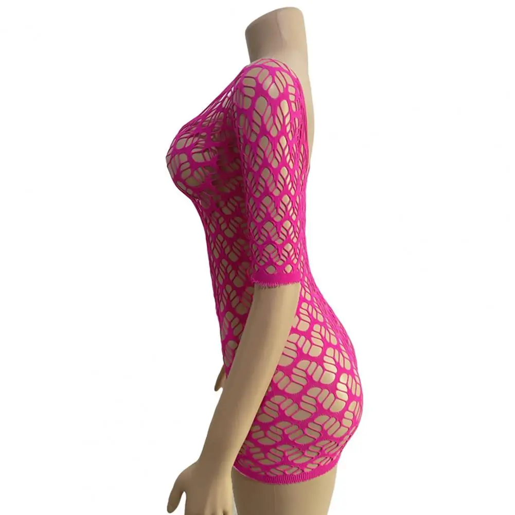 Beach Dress Sexy Hollow Out Beach Cover-up Dress for Women Slim Fit V Neck Backless Bikini Mini Dress with Long Sleeves
Beach Dress Sexy Hollow Out Beach Cover-up Dress for Women Slim Fit V Neck Backless Bikini Mini Dress with Long Sleeves