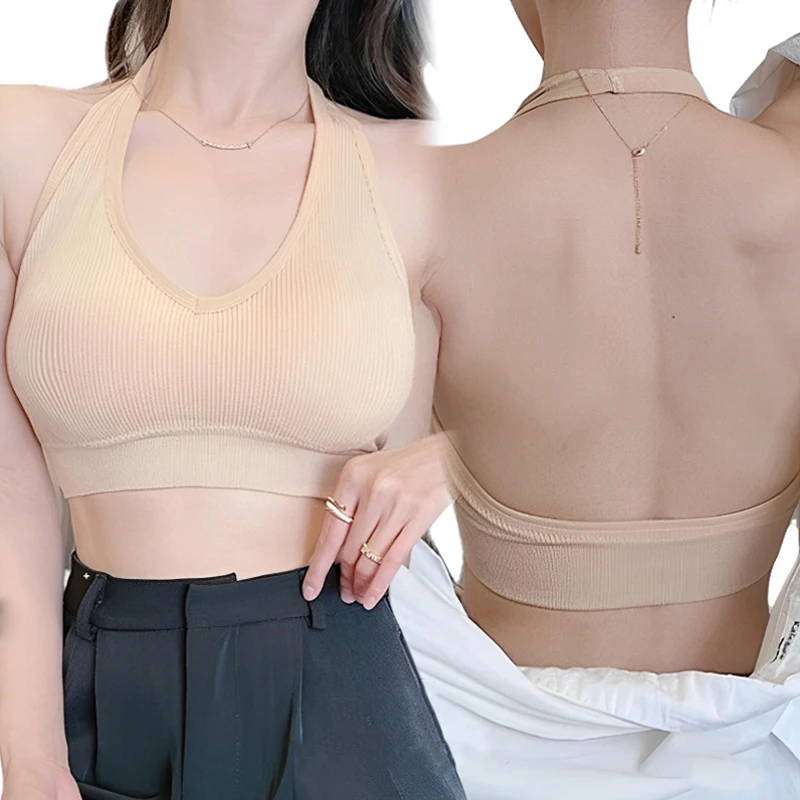 Yoga Backless Vest Women Spring Summer Sports Sweat Absorbing Bras Shockproof Sexy Wire Free Breast Enhancement Elastic Bras
Yoga Backless Vest Women Spring Summer Sports Sweat Absorbing Bras Shockproof Sexy Wire Free Breast Enhancement Elastic Bras