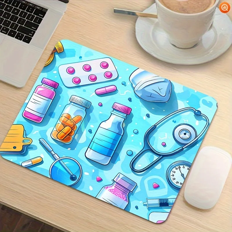 The cartoon medical equipment pattern mouse pad is suitable for home office games. It is made of durable and anti-slip rubber
The cartoon medical equipment pattern mouse pad is suitable for home office games. It is made of durable and anti-slip rubber