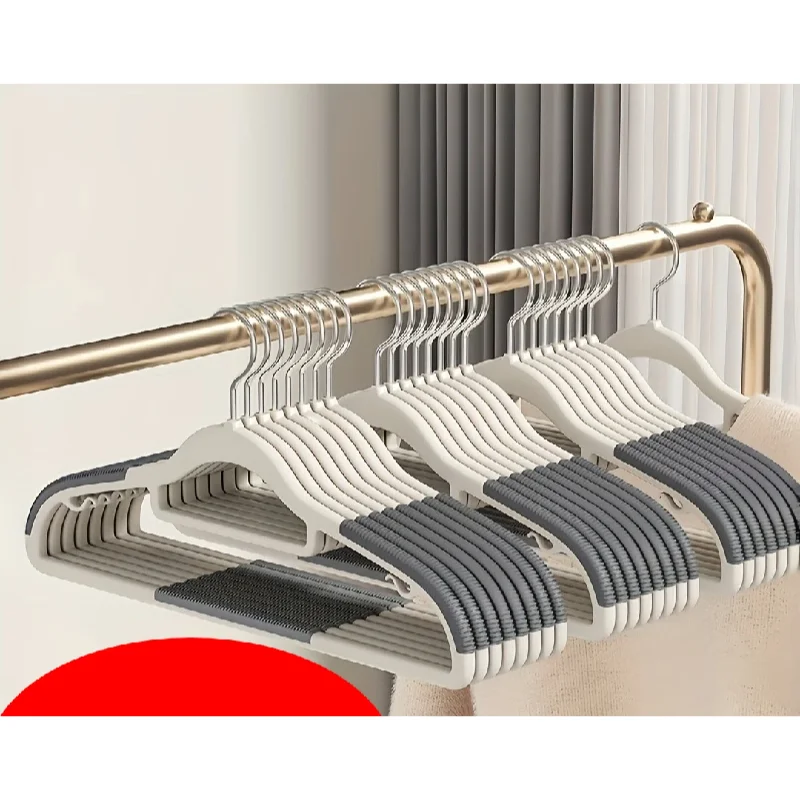 10Pcs Set of Non-slip Hangers Sturdy and Durable Rotating Hook Hangers Laundry Bathroom & Bedroom Clothes Hangers Organization
10Pcs Set of Non-slip Hangers Sturdy and Durable Rotating Hook Hangers Laundry Bathroom & Bedroom Clothes Hangers Organization