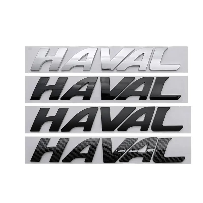 HAVAL logo car stickers for Great Wall HAVAL F7X rear trunk English labels letter emblem refit trunk tail door mark
HAVAL logo car stickers for Great Wall HAVAL F7X rear trunk English labels letter emblem refit trunk tail door mark