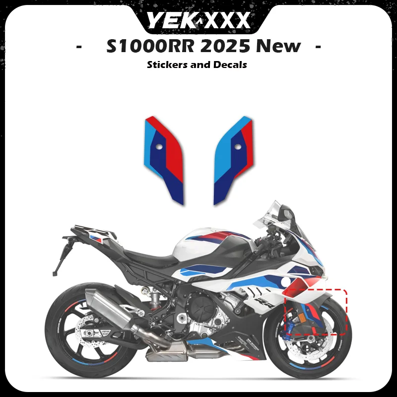 Blue and White Fairing Sticker Decal Set For BMW S1000RR 2025 Full Car Front Fuel Tank Rear Sticker
Blue and White Fairing Sticker Decal Set For BMW S1000RR 2025 Full Car Front Fuel Tank Rear Sticker