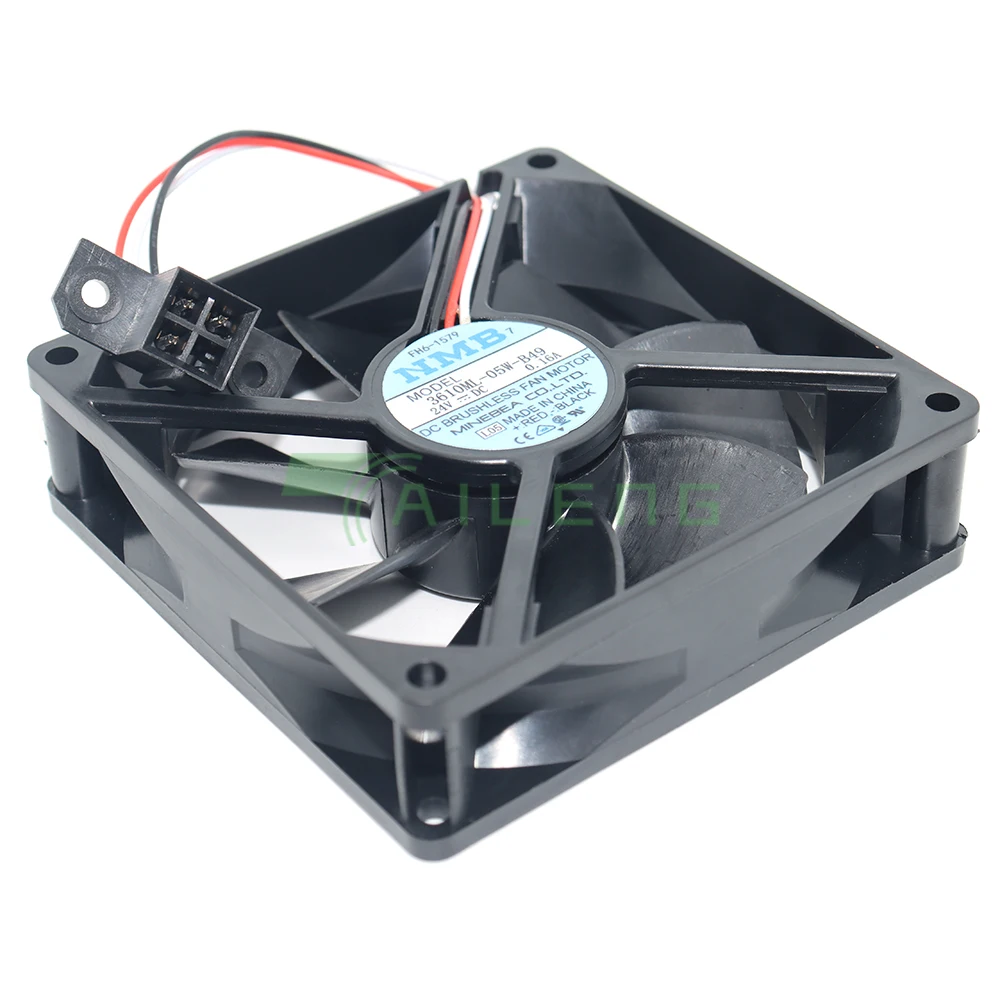 Cooling Fan for NMB 3610ML-05W-B49 A90L-0001-0488 Fanuc System Fan 92*92*25mm DC24V 0.16A
Cooling Fan for NMB 3610ML-05W-B49 A90L-0001-0488 Fanuc System Fan 92*92*25mm DC24V 0.16A