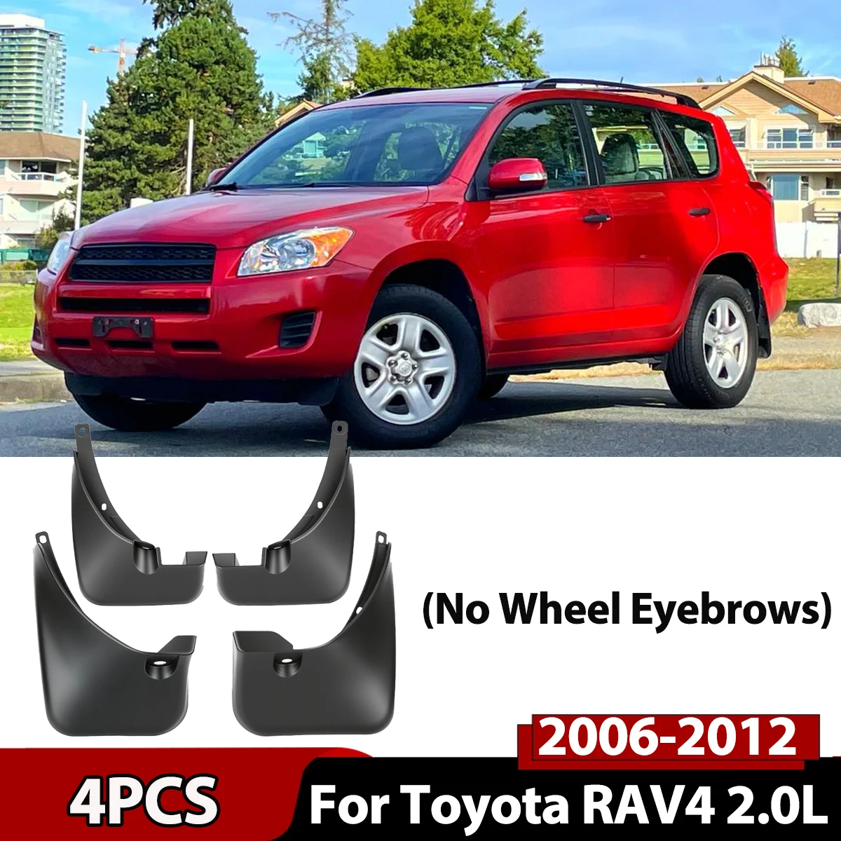 Car Front Rear Wheel Mud Flaps Mudguards Splash Guards For Toyota RAV-4 RAV4 2.0L 2006 2007 2008 2009 2010 2011 2012 Accessories
Car Front Rear Wheel Mud Flaps Mudguards Splash Guards For Toyota RAV-4 RAV4 2.0L 2006 2007 2008 2009 2010 2011 2012 Accessories