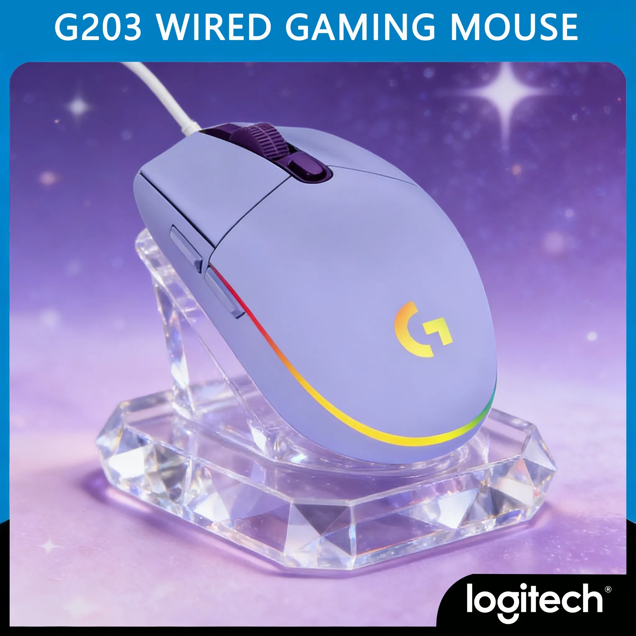 Logitech G203 - Pro Features Without the Pro Price Tag
Logitech G203 - Pro Features Without the Pro Price Tag