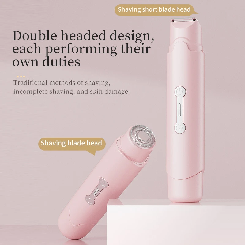 Portable Dual-Head Shaver Painless Hair Removal Mini Hair Removal Device Epilator
Portable Dual-Head Shaver Painless Hair Removal Mini Hair Removal Device Epilator