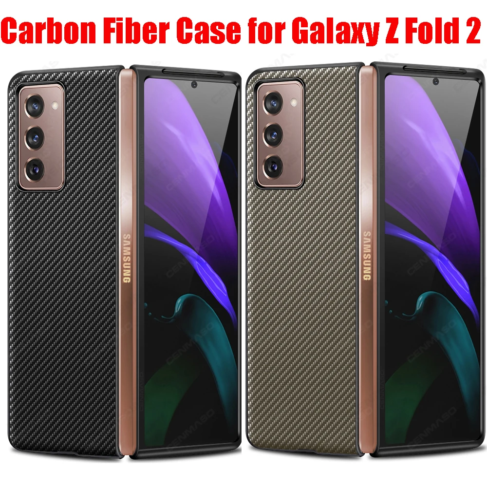 10pc Original Carbon Fiber Texture Leather For Samsung Galaxy Z Fold 2 Case Shockproof Back Cover For Samsung Fold2 5G Case Capa
10pc Original Carbon Fiber Texture Leather For Samsung Galaxy Z Fold 2 Case Shockproof Back Cover For Samsung Fold2 5G Case Capa