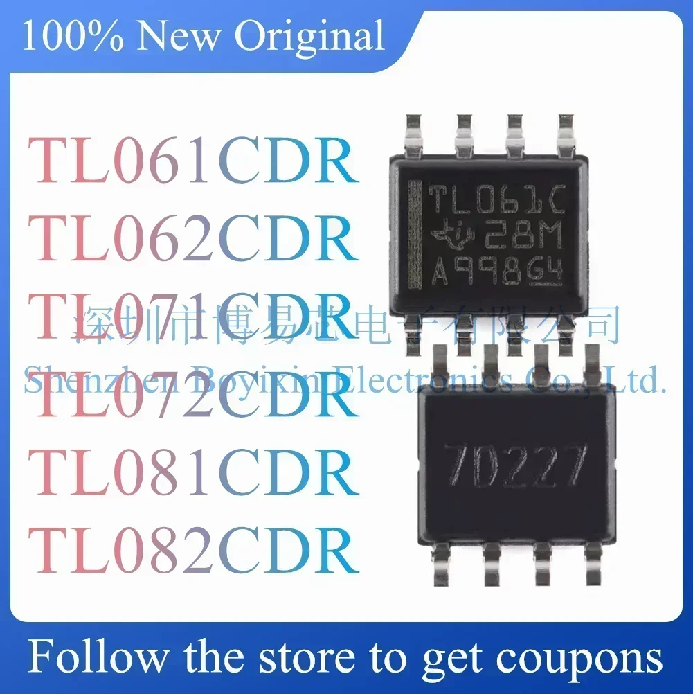 TL061CDR TL062CDR TL071CDR TL072CDR TL081CDR TL082CDR Standard version
TL061CDR TL062CDR TL071CDR TL072CDR TL081CDR TL082CDR Standard version