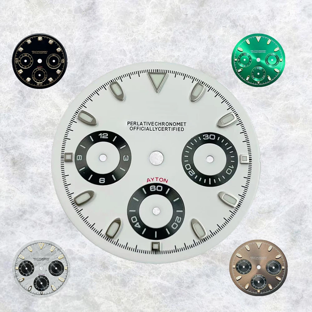 29.5mm S Logo Dial Suitable For VK63 Japanese Automatic Movement Green Luminous Watch Modification Accessories
29.5mm S Logo Dial Suitable For VK63 Japanese Automatic Movement Green Luminous Watch Modification Accessories