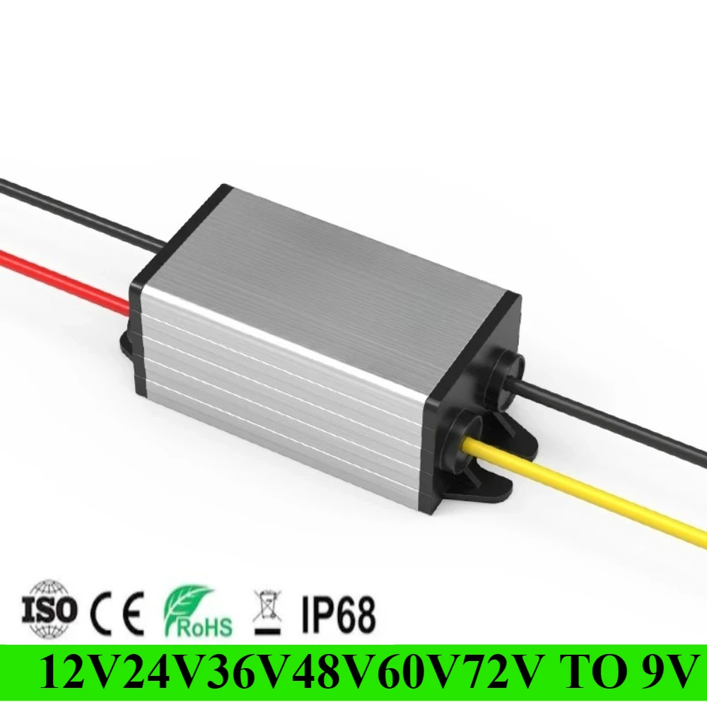 12V24V to 9V5A power step-down module 12V to 9V DC transformer 24V to 9V car converter Efficient Voltage Regulator Waterproof CE
12V24V to 9V5A power step-down module 12V to 9V DC transformer 24V to 9V car converter Efficient Voltage Regulator Waterproof CE