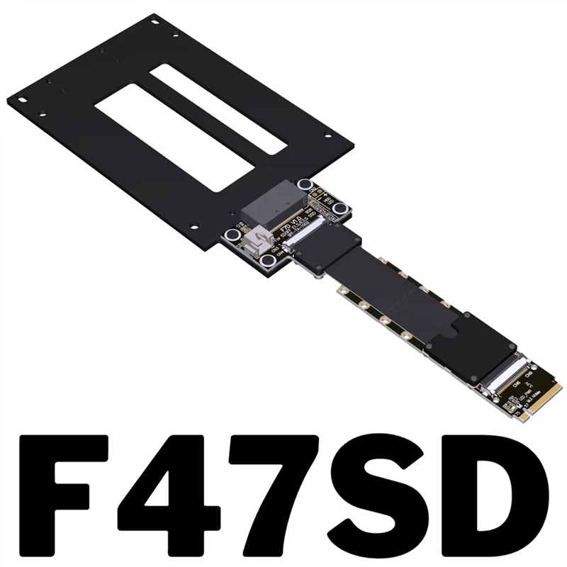 BAADE F47SD M.2 NVMe to E1.S/E3.S SSD Extension Cable PCIE 5.0 X4 E1.S/E3.S (SFF-TA-1002) to NVMe SSD Card Extension Cable
BAADE F47SD M.2 NVMe to E1.S/E3.S SSD Extension Cable PCIE 5.0 X4 E1.S/E3.S (SFF-TA-1002) to NVMe SSD Card Extension Cable