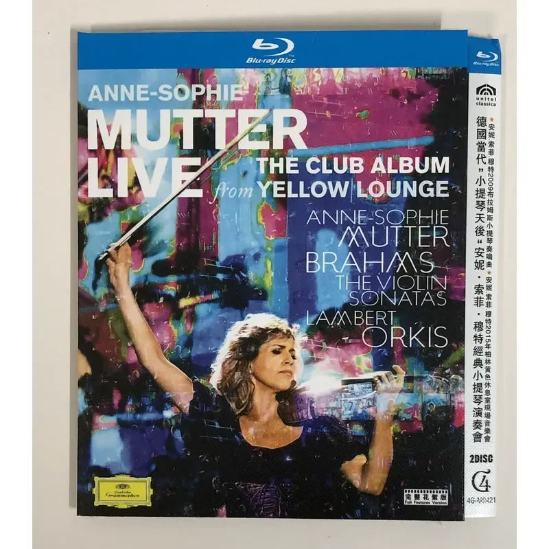 Mutter Classic Concert Series BD Blu-ray Disc
Mutter Classic Concert Series BD Blu-ray Disc