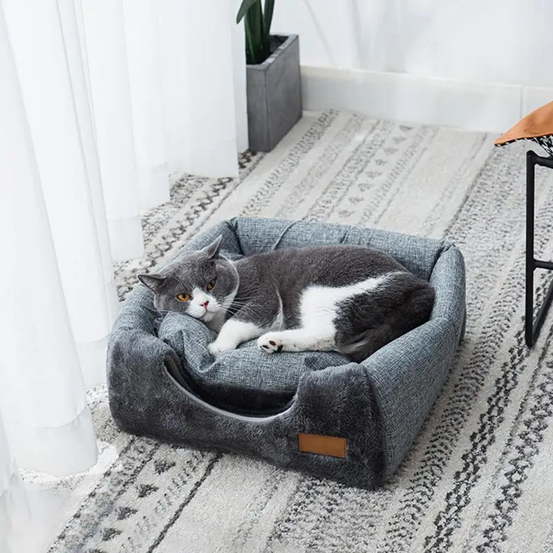 New Triangle Cat Nest Closed Cat House Pet Nest Warm and Thickened Deep Sleep Dog Nest Pet Supplies Closed Cat bed cat tents
New Triangle Cat Nest Closed Cat House Pet Nest Warm and Thickened Deep Sleep Dog Nest Pet Supplies Closed Cat bed cat tents