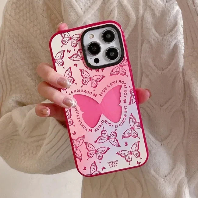 2.0 Version Acrylic Upgrade Border Butterfly Phone Case Cover for IPhone 11 12 13 14 15 Pro Max Case for IPhone 14 Pro
2.0 Version Acrylic Upgrade Border Butterfly Phone Case Cover for IPhone 11 12 13 14 15 Pro Max Case for IPhone 14 Pro
