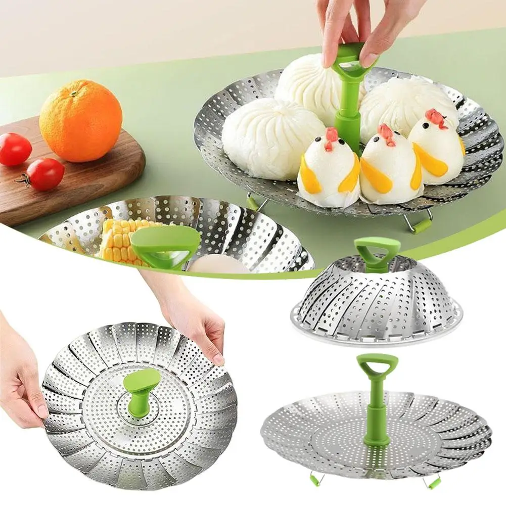 9/11Inch Stainless Steel Lotus Steaming Tray Multi-Function Folding Expandable Food Steamer For Pot Food Mesh Basket Cookware
9/11Inch Stainless Steel Lotus Steaming Tray Multi-Function Folding Expandable Food Steamer For Pot Food Mesh Basket Cookware
