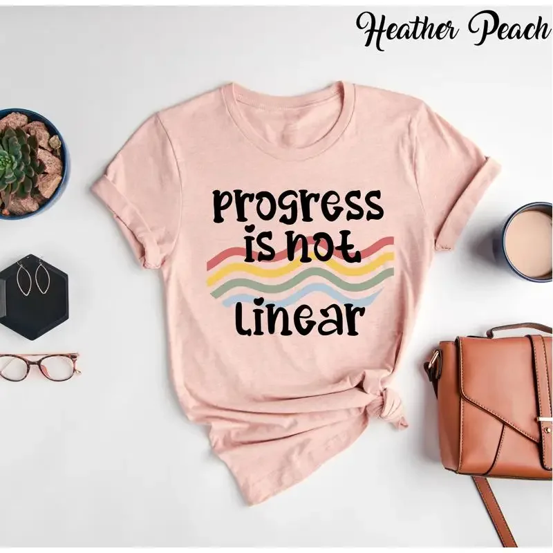 Progress Is Not Linear T Shirt SPED Teacher OT Inclusive Education Sensory Regulation Appreciation
Progress Is Not Linear T Shirt SPED Teacher OT Inclusive Education Sensory Regulation Appreciation