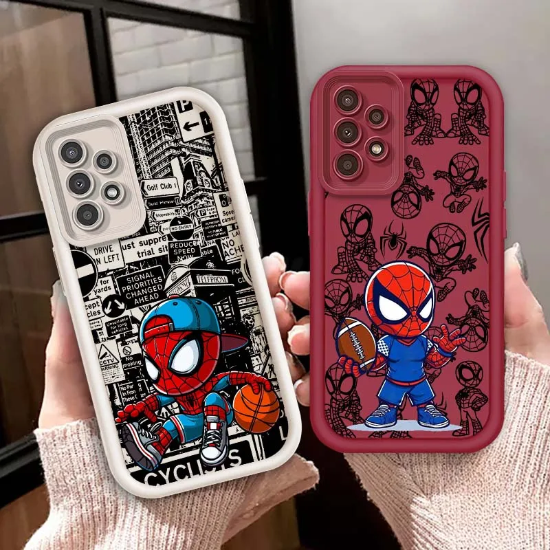 Spider-Man Basketball Cool Phone Case For Samsung A73 A72 A56 A55 A54 A53 A35 A32 A25 A24 A23 A21s A14 A05 5G Eye Ladder
Spider-Man Basketball Cool Phone Case For Samsung A73 A72 A56 A55 A54 A53 A35 A32 A25 A24 A23 A21s A14 A05 5G Eye Ladder