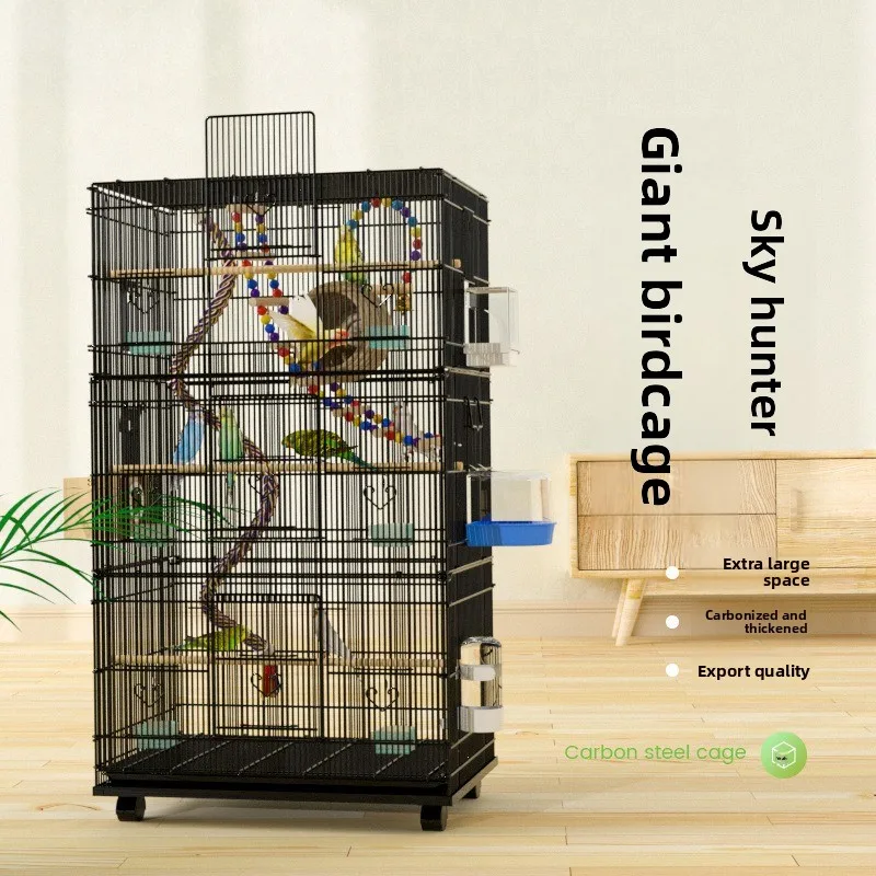 Parrot Cage Large Luxury Wren Starling Tiger Skin Xuanfeng Peony Bird Cage Breeding Cage Oversized Family Villa Full
Parrot Cage Large Luxury Wren Starling Tiger Skin Xuanfeng Peony Bird Cage Breeding Cage Oversized Family Villa Full