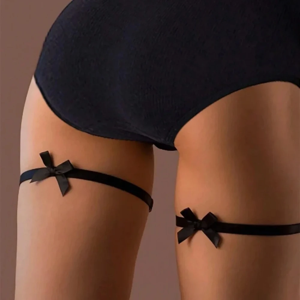 Women Fashion Simple Bowknot Thigh Leg Strap Garter Gothic Adjustable Punk Leg Strap for Dress or Daily Wear Accessories
Women Fashion Simple Bowknot Thigh Leg Strap Garter Gothic Adjustable Punk Leg Strap for Dress or Daily Wear Accessories