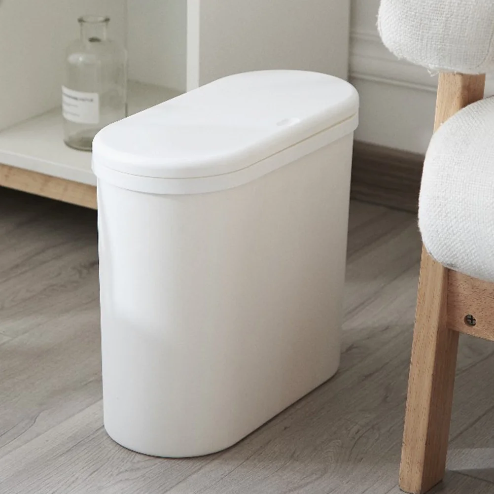 Plastic Trash Can Lid Cover Kitchen Bathroom Bedroom Waste Bin Odor Proof Compact Home Garbage Bin Practical Space
Plastic Trash Can Lid Cover Kitchen Bathroom Bedroom Waste Bin Odor Proof Compact Home Garbage Bin Practical Space