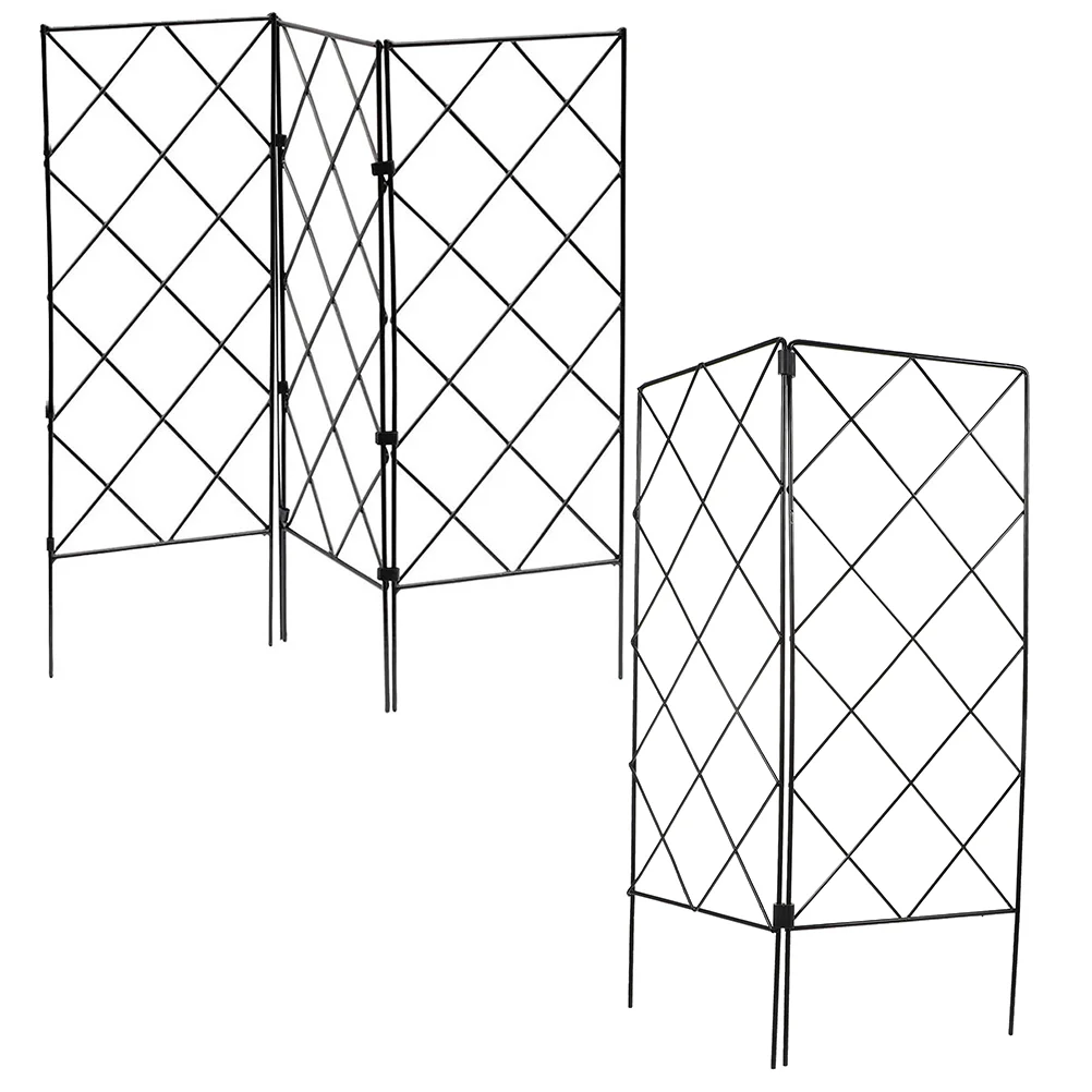 5 Pcs Plant Gardening Support Bracket Indoor Trellis for Climbing Plants Lattice Metal 5350X4050X030CM Outdoor Black
5 Pcs Plant Gardening Support Bracket Indoor Trellis for Climbing Plants Lattice Metal 5350X4050X030CM Outdoor Black