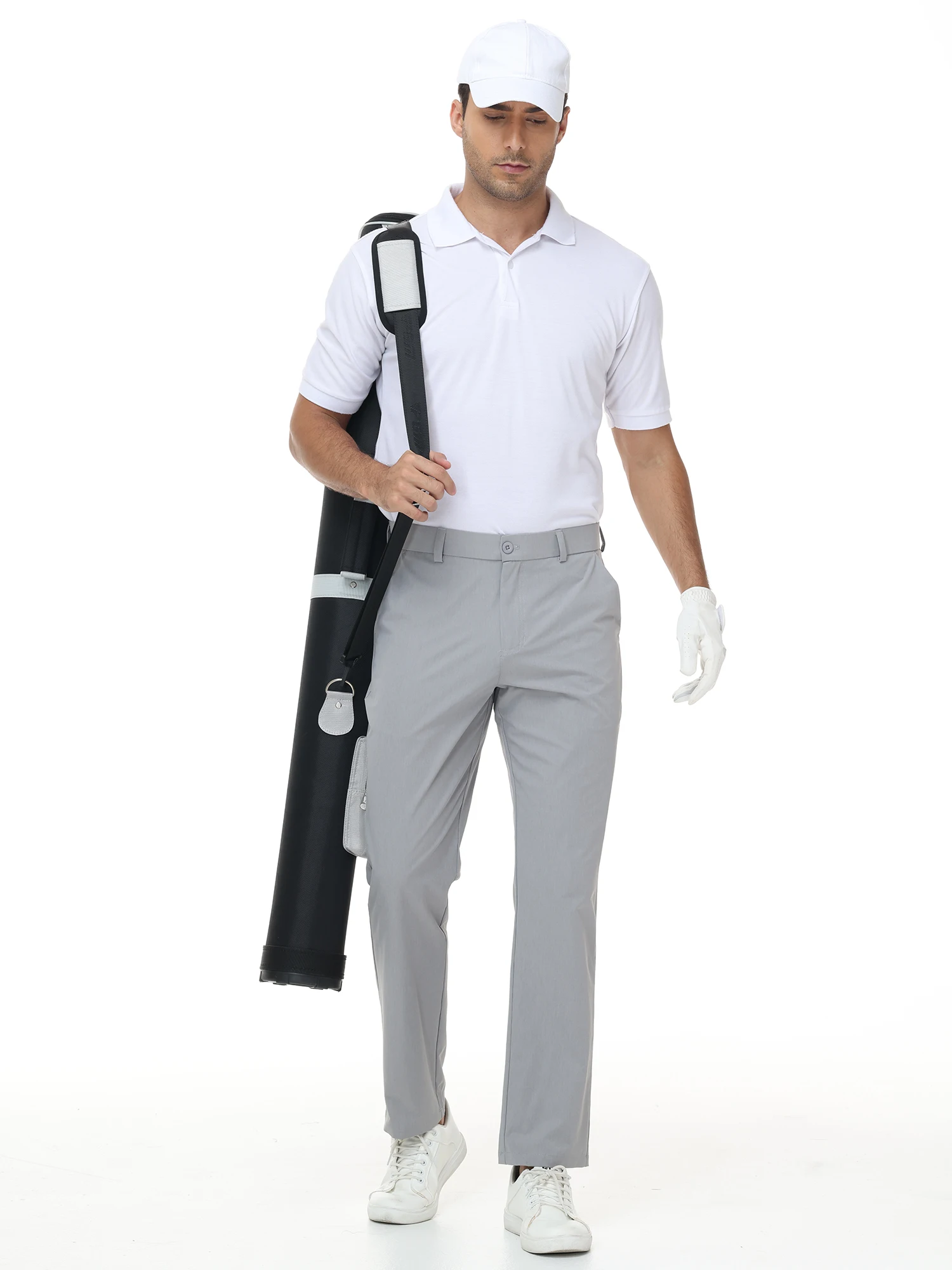 Men's Golf Pants 30"/32" Stretch Work Dress Pants Lightweight Quality Business Casual Trousers Slim Straight Suit Pants
Men's Golf Pants 30"/32" Stretch Work Dress Pants Lightweight Quality Business Casual Trousers Slim Straight Suit Pants