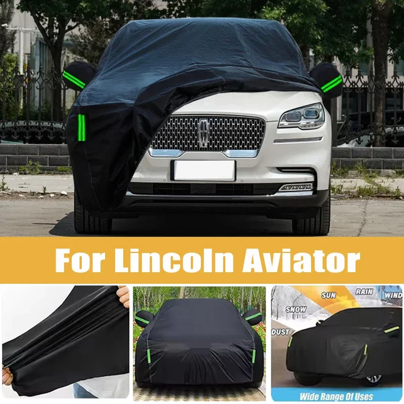 For Lincoln Aviator Full Car Cover Four Seasons Outdoor Sun Anti UV Rain Snow Dust Protection Oxford Cloth Accessories
For Lincoln Aviator Full Car Cover Four Seasons Outdoor Sun Anti UV Rain Snow Dust Protection Oxford Cloth Accessories