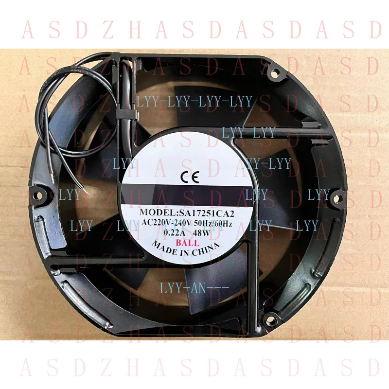 Z FOR SPEEDY SA17251CA2 220V-240V 0.22A 17CM Double Ball Bearing Axial Fow Silent FAN
Z FOR SPEEDY SA17251CA2 220V-240V 0.22A 17CM Double Ball Bearing Axial Fow Silent FAN