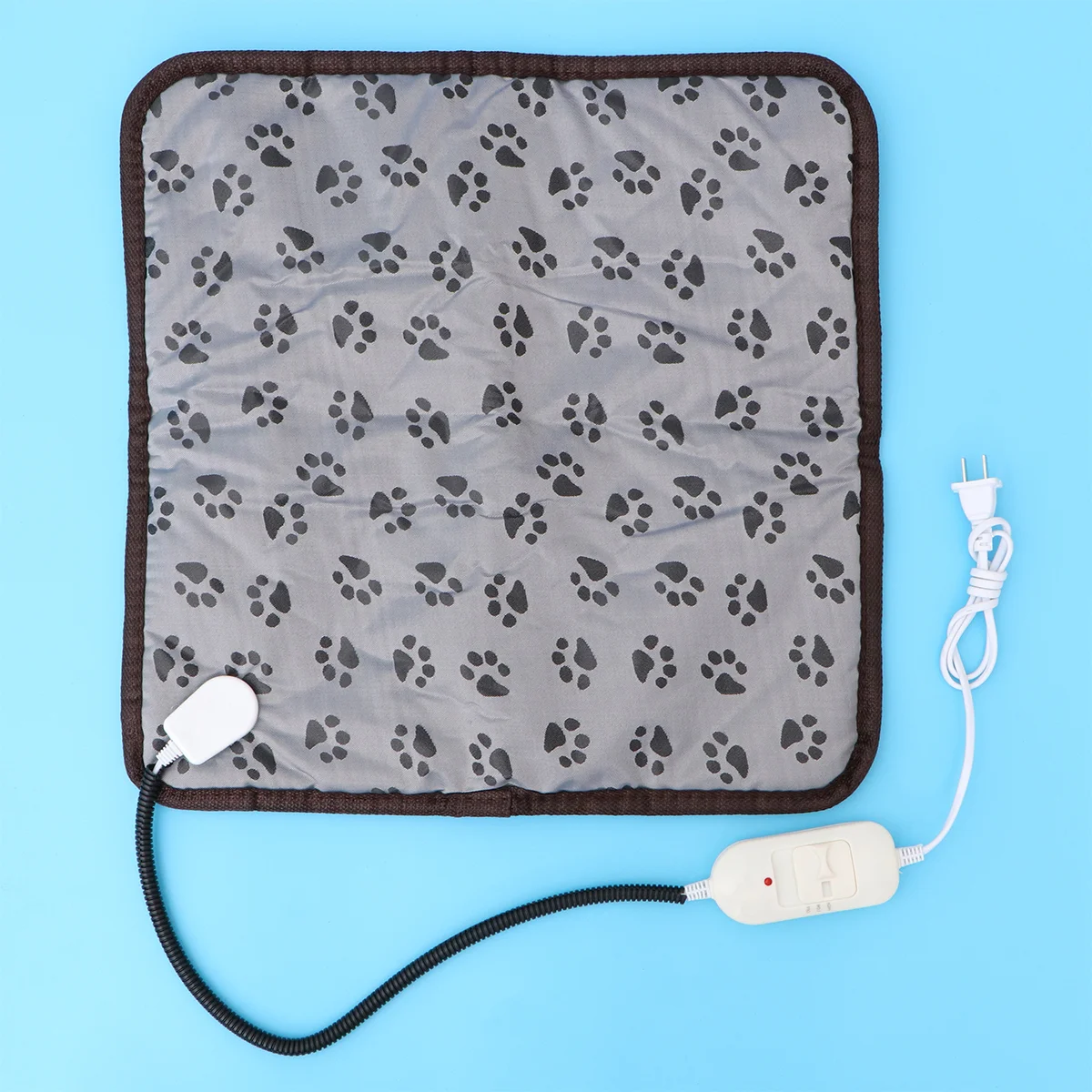 Pet Heating Pad Electric Cat Dog Heater Bed Mat Paw Pattern Chew Resistant Cord Cushion with US Plug
Pet Heating Pad Electric Cat Dog Heater Bed Mat Paw Pattern Chew Resistant Cord Cushion with US Plug