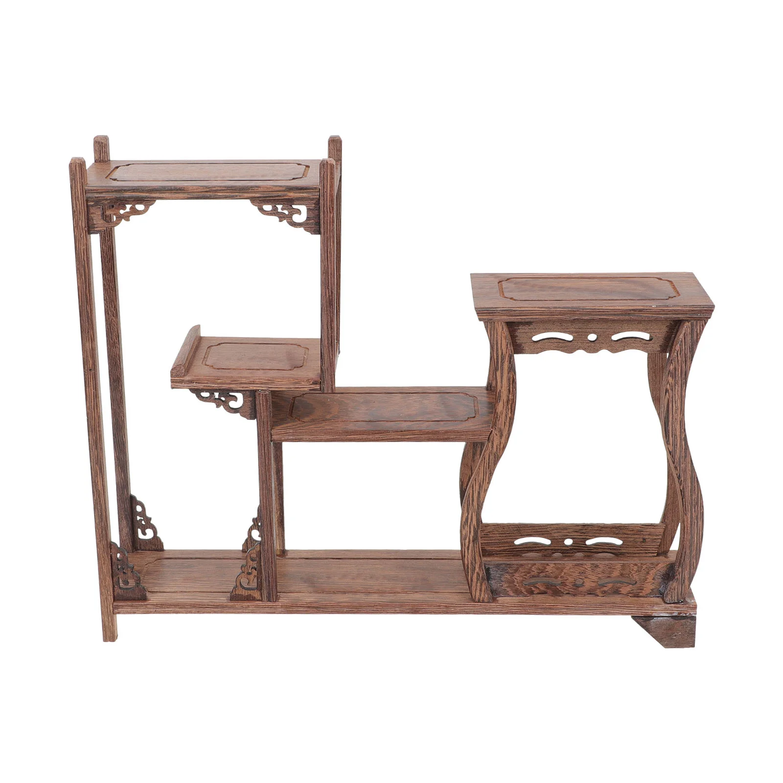 Tea Stand Holder Wood Display Home Decor Storage Shelves Wooden Curio Rack Shelving Adornment Crafts Vintage
Tea Stand Holder Wood Display Home Decor Storage Shelves Wooden Curio Rack Shelving Adornment Crafts Vintage