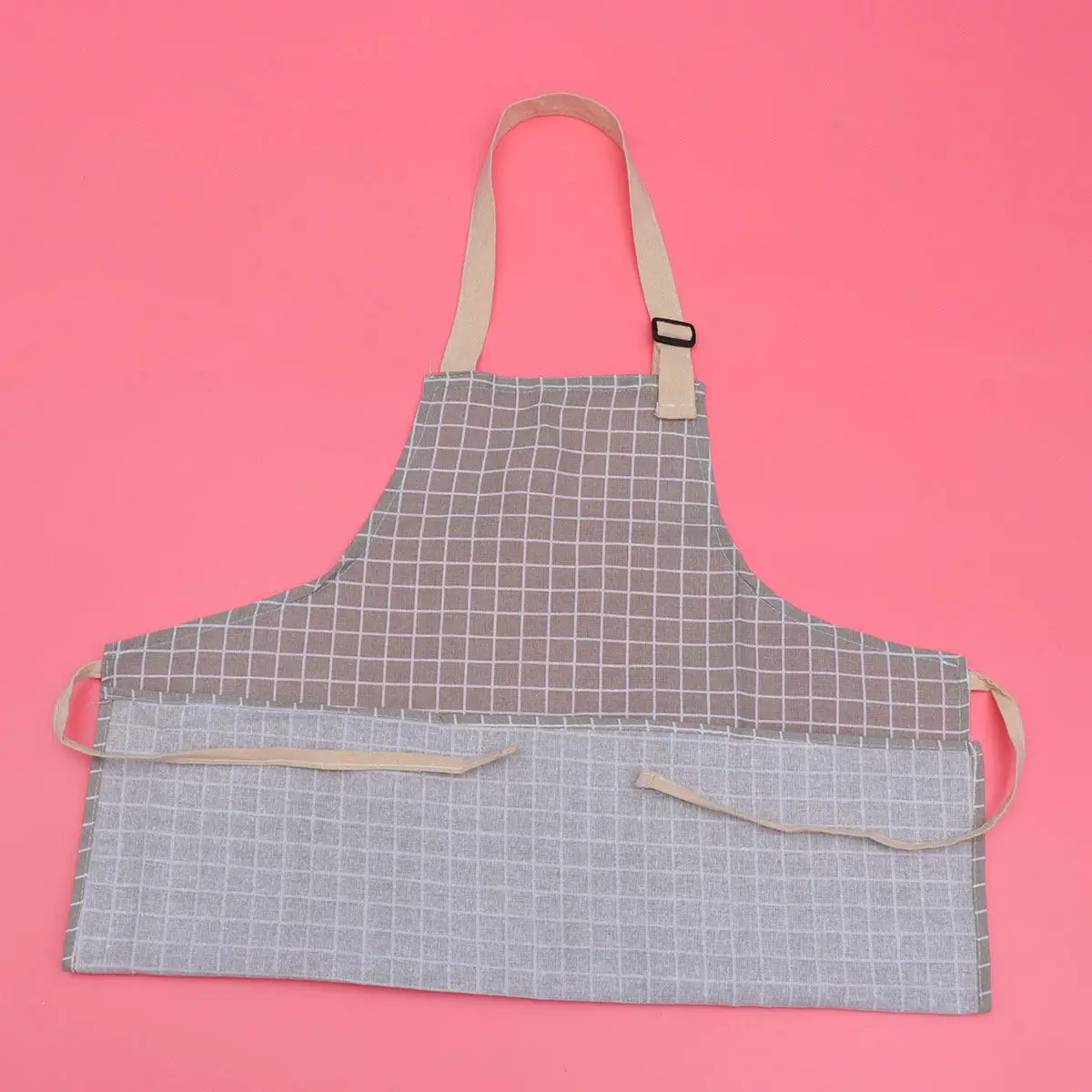 Checkered Halter Apron for Adults Cotton Linen Unisex Sleeveless Cooking Apron with Adjustable Neck Waist Ties Pockets Kitchen
Checkered Halter Apron for Adults Cotton Linen Unisex Sleeveless Cooking Apron with Adjustable Neck Waist Ties Pockets Kitchen