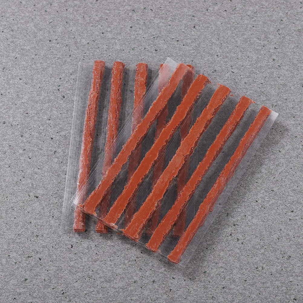 100Pcs Premium Tire Repair Strip Rubber Strings Quick Vulcanizing Tool for Puncture Sealing Suitable for Car Motorcycle Truck
100Pcs Premium Tire Repair Strip Rubber Strings Quick Vulcanizing Tool for Puncture Sealing Suitable for Car Motorcycle Truck