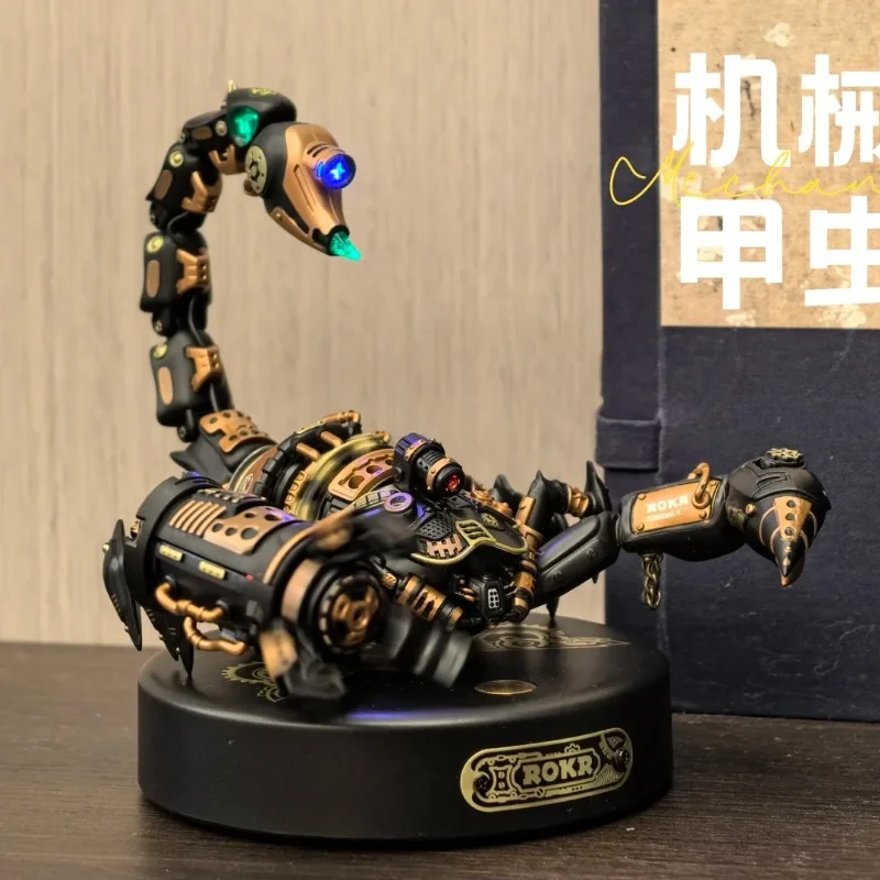 Battlefield Scorpion Electric Mechanical Bionic Mechanical Metal Model Assembly Toy Ornaments
Battlefield Scorpion Electric Mechanical Bionic Mechanical Metal Model Assembly Toy Ornaments