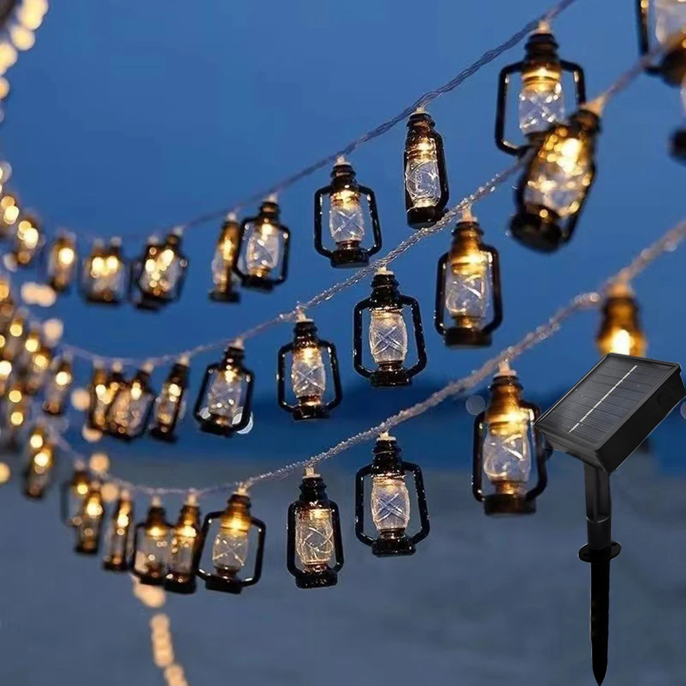 Solar Kerosene Bottle Lantern String Lights, 7.2m/ 24ft, Retro Decorative Lights, Fence Patio Yard, Lawn, Patio, Party Decor
Solar Kerosene Bottle Lantern String Lights, 7.2m/ 24ft, Retro Decorative Lights, Fence Patio Yard, Lawn, Patio, Party Decor