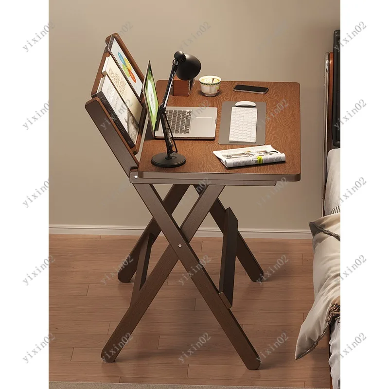 Foldable Bedside Desk, Mobile Laptop Study Table No Assembly for Small Space Rental Home
Foldable Bedside Desk, Mobile Laptop Study Table No Assembly for Small Space Rental Home