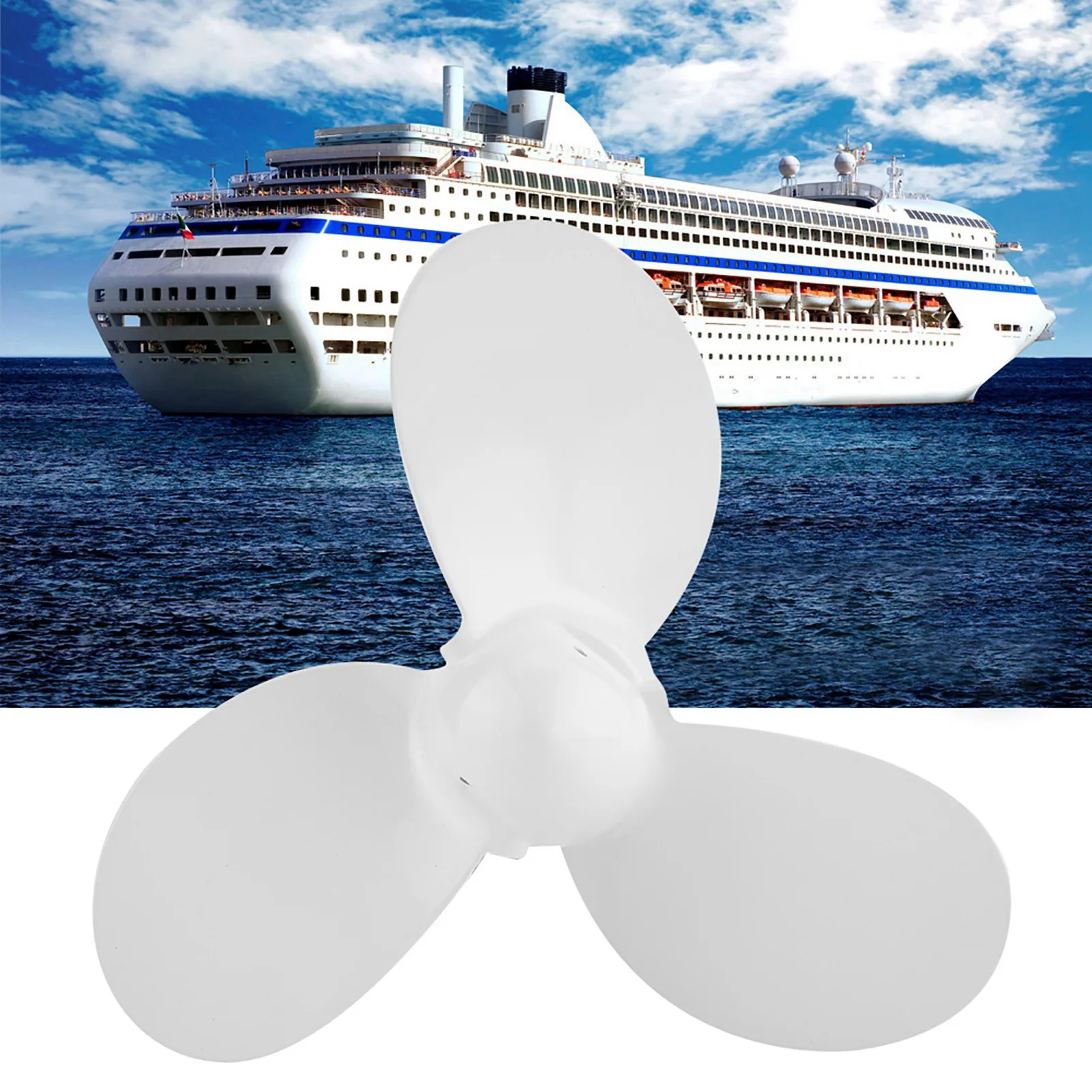 7 1/4 5‑A 3 Blades Aluminum Propeller Boat Outboard Motor for Hangkai 3.5HP 3 Blades Motor Propeller Outboard Motor Propeller
7 1/4 5‑A 3 Blades Aluminum Propeller Boat Outboard Motor for Hangkai 3.5HP 3 Blades Motor Propeller Outboard Motor Propeller