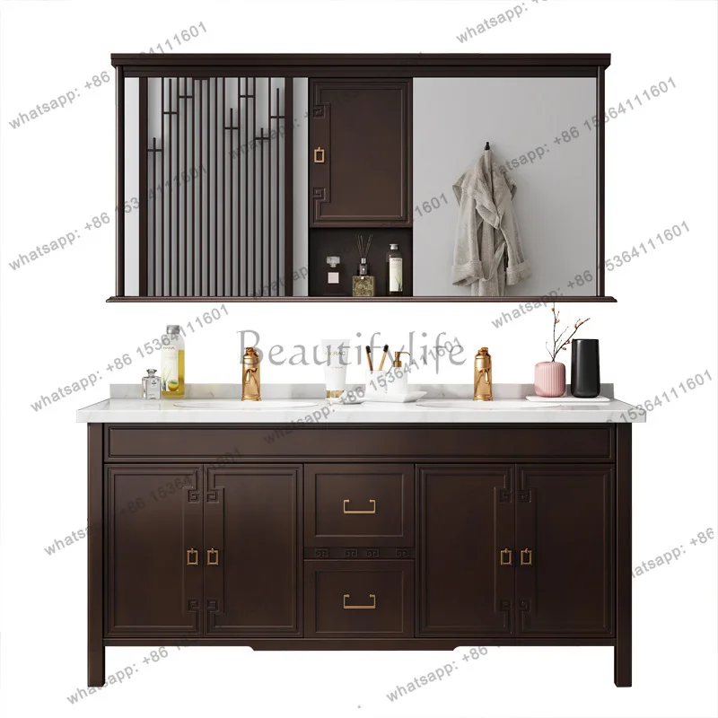 New Chinese bathroom cabinet combination toilet, washstand, combination bathroom cabinet
New Chinese bathroom cabinet combination toilet, washstand, combination bathroom cabinet